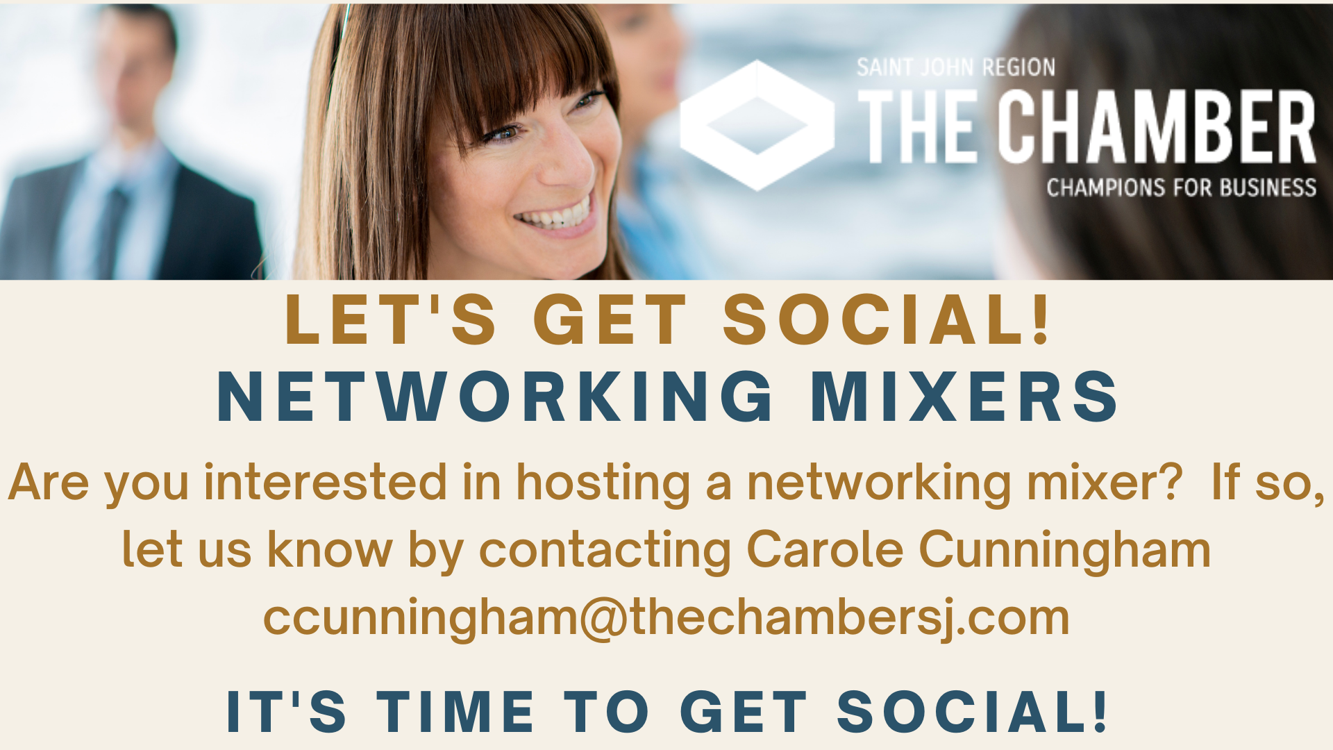 Lets get social Networking Mixer